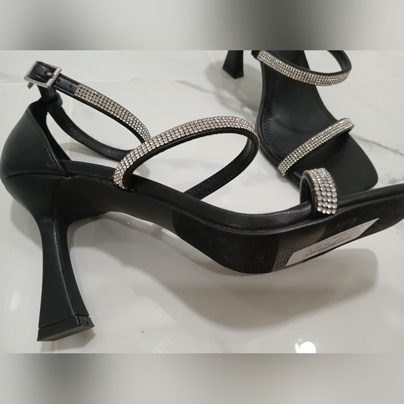 Nordstrom Rack BP. Jessa Ankle Strap Sandal Size 8.0 Rhinestones NWT - Picture 8 of 14